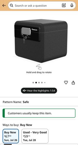 Sentry fireproof waterproof safe