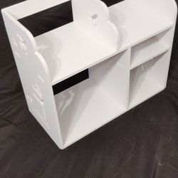 Cute White Floating Shelf 