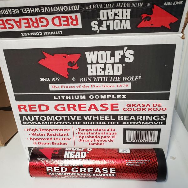 Wolfs Head Lithium Complex Red Grease for Sale in WA OfferUp