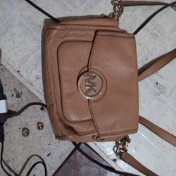 Michael Kors Purse Tan Medium 