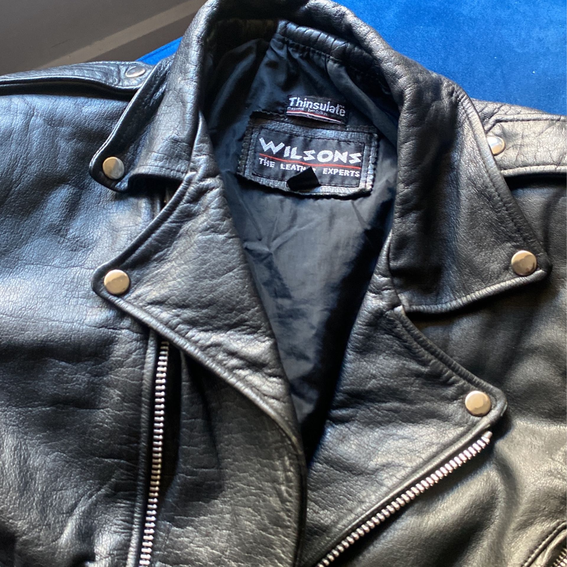 Wilson’s Leather Motorcycle Jacket