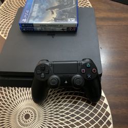 Ps4 Slim 1tb With One Controller And 2 Games 