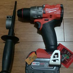 Milwaukee Hammer Drill And Battery 