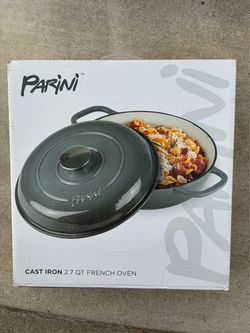 Parini Cast Iron 2.7 Qt French Oven