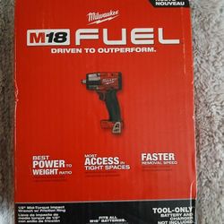 Milwaukee M18 Fuel Impact 1/2 Mid Torque Wrench 