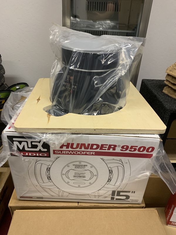 Mtx car audio . Thunder 9500 15 inch car stereo subwoofer 3000 watts