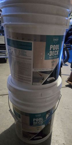 Dyco pool deck paint