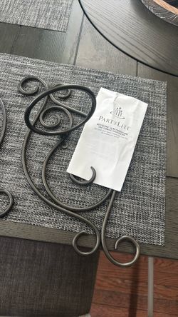 2 Pack Party Lite  Candle Holders  OBO