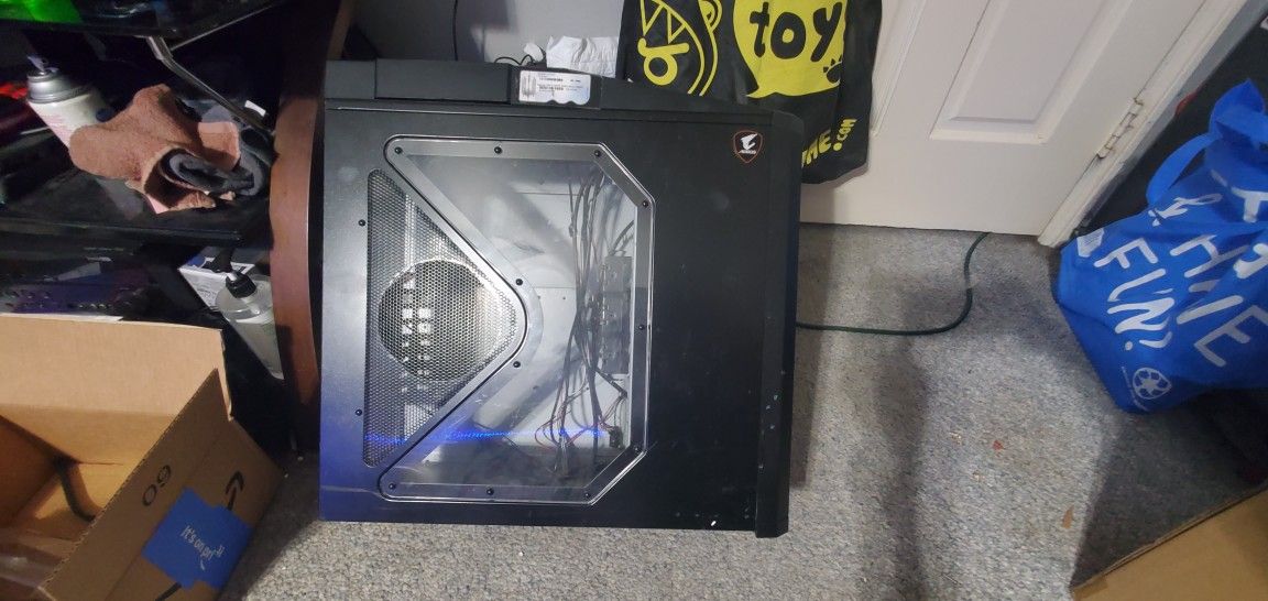 Pc Case And PC HP MONITOR