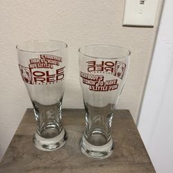Ole’ Red Pilsner Glass
