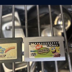 Gameboy Games SpongeBob Games