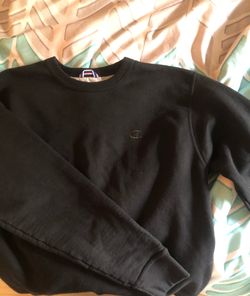 Black Champion Crewneck Sweatshirt