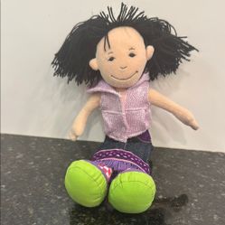 Groovy Doll-Manhattan Toys- Green and Purple Doll with Cheerful Expression 