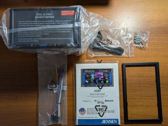 Jensen double din Media Receiver