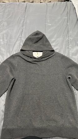 Gray Pullover Hoodie Sweatshirt