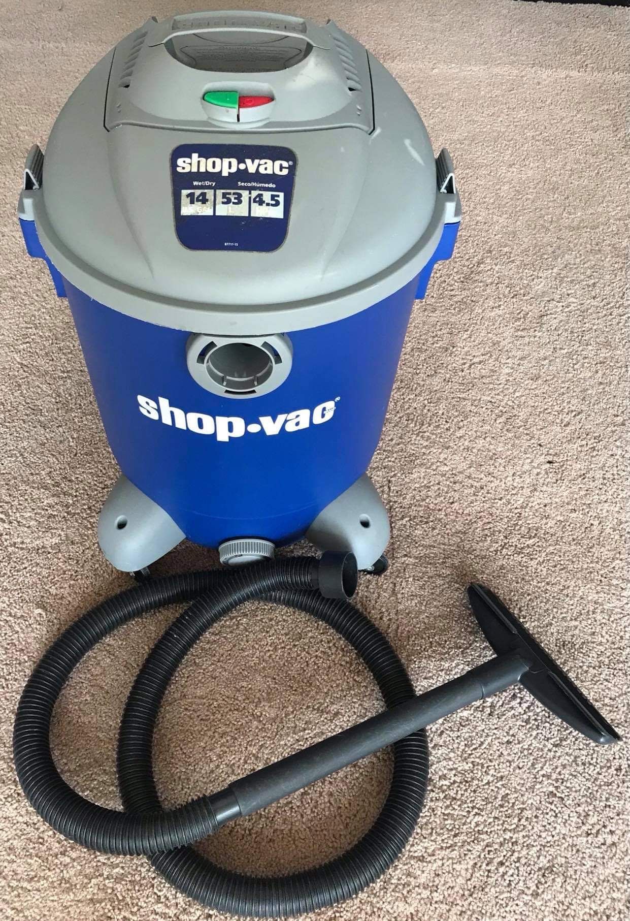 Vacuum good for shop