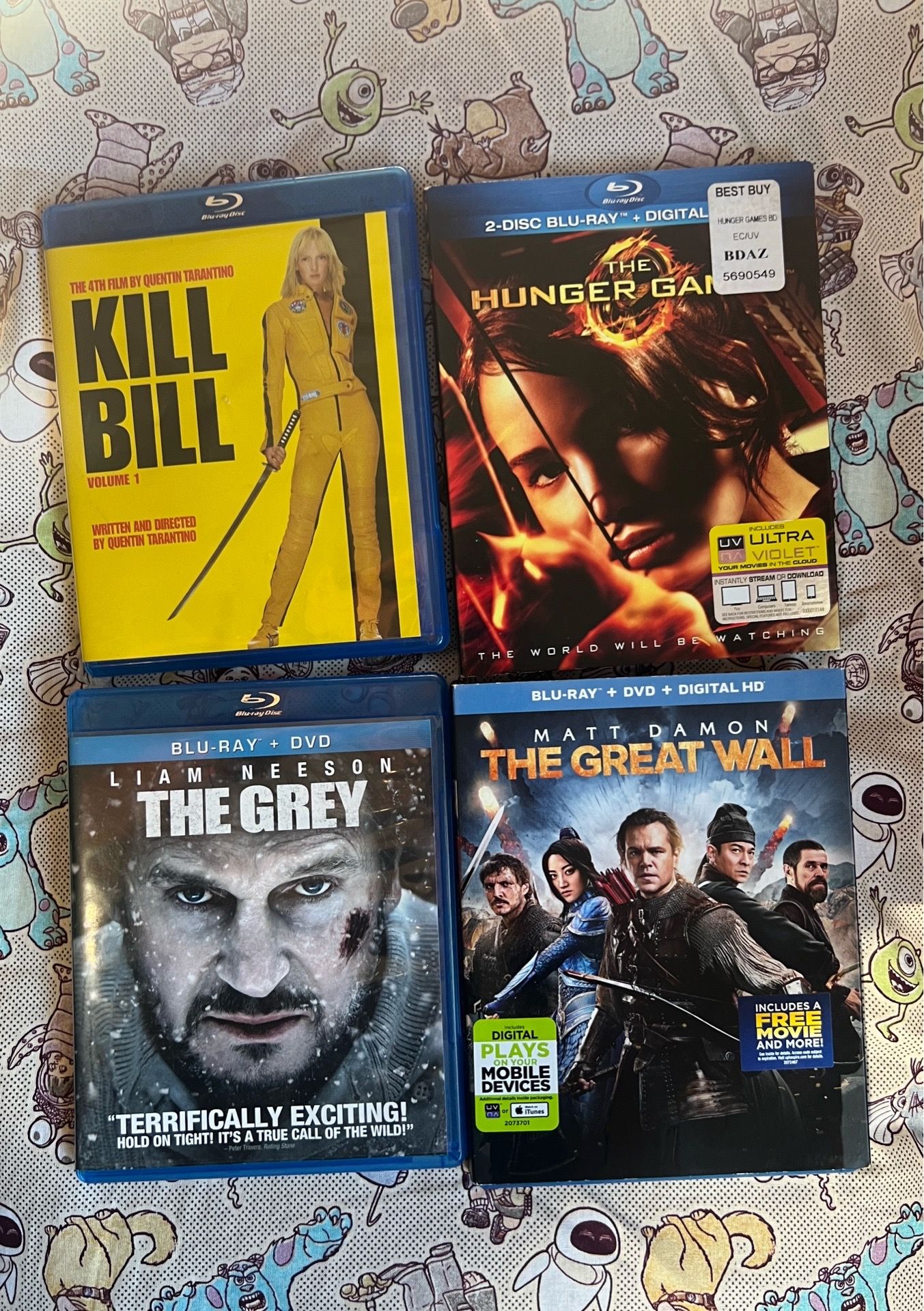 Action movie Blu-ray Bundle