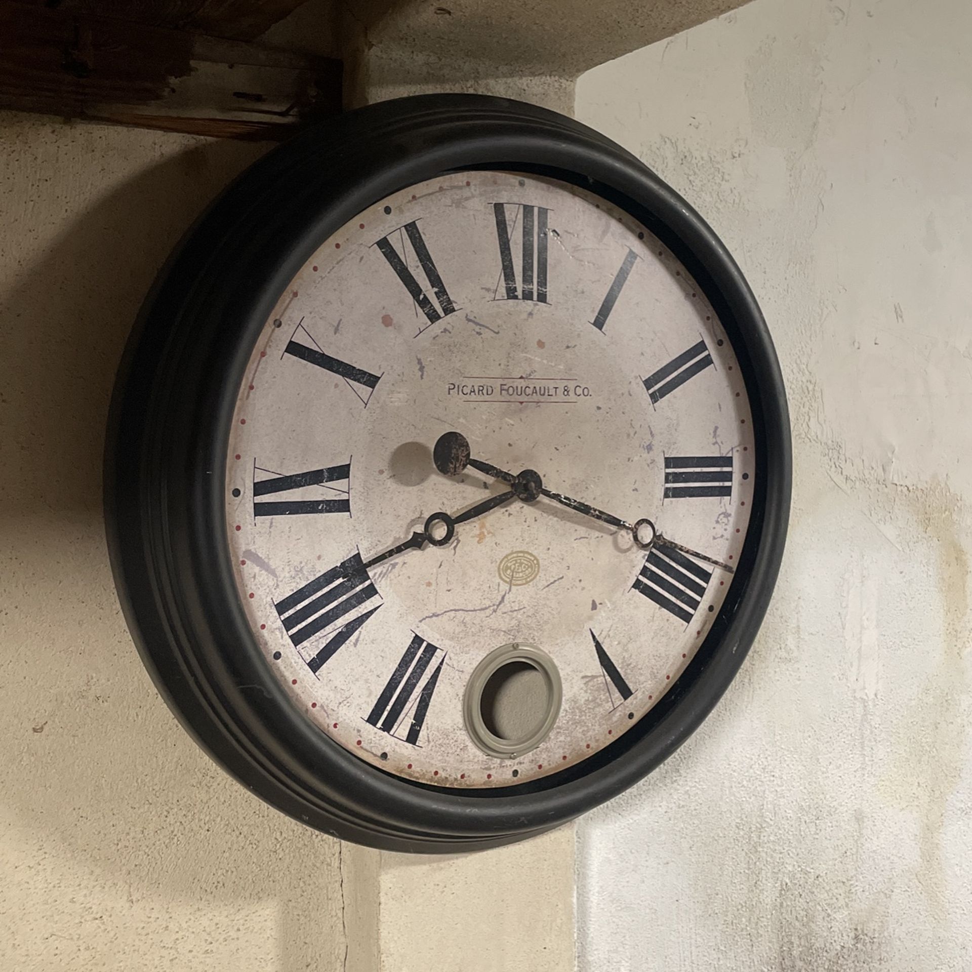 Restoration hardware wall clock