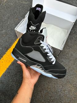 Jordan 5s Black Metallic