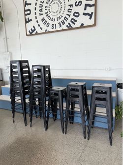 Black Stools