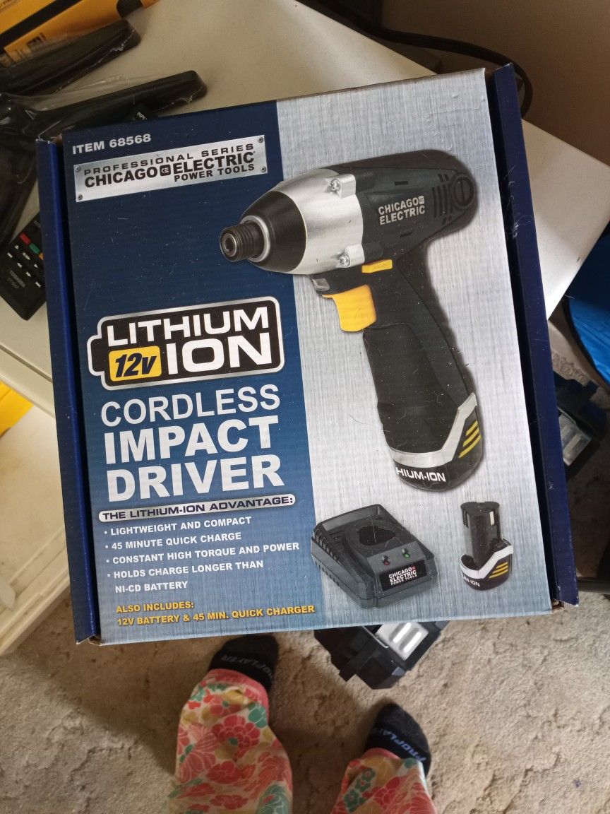 Lithium Cordless Impact Driver