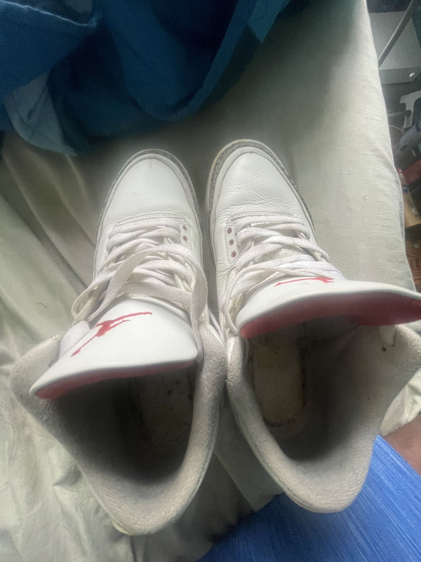 Jordan White Cement 3s
