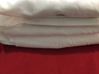 Flasheet king size $5 and flat sheet queen size $5