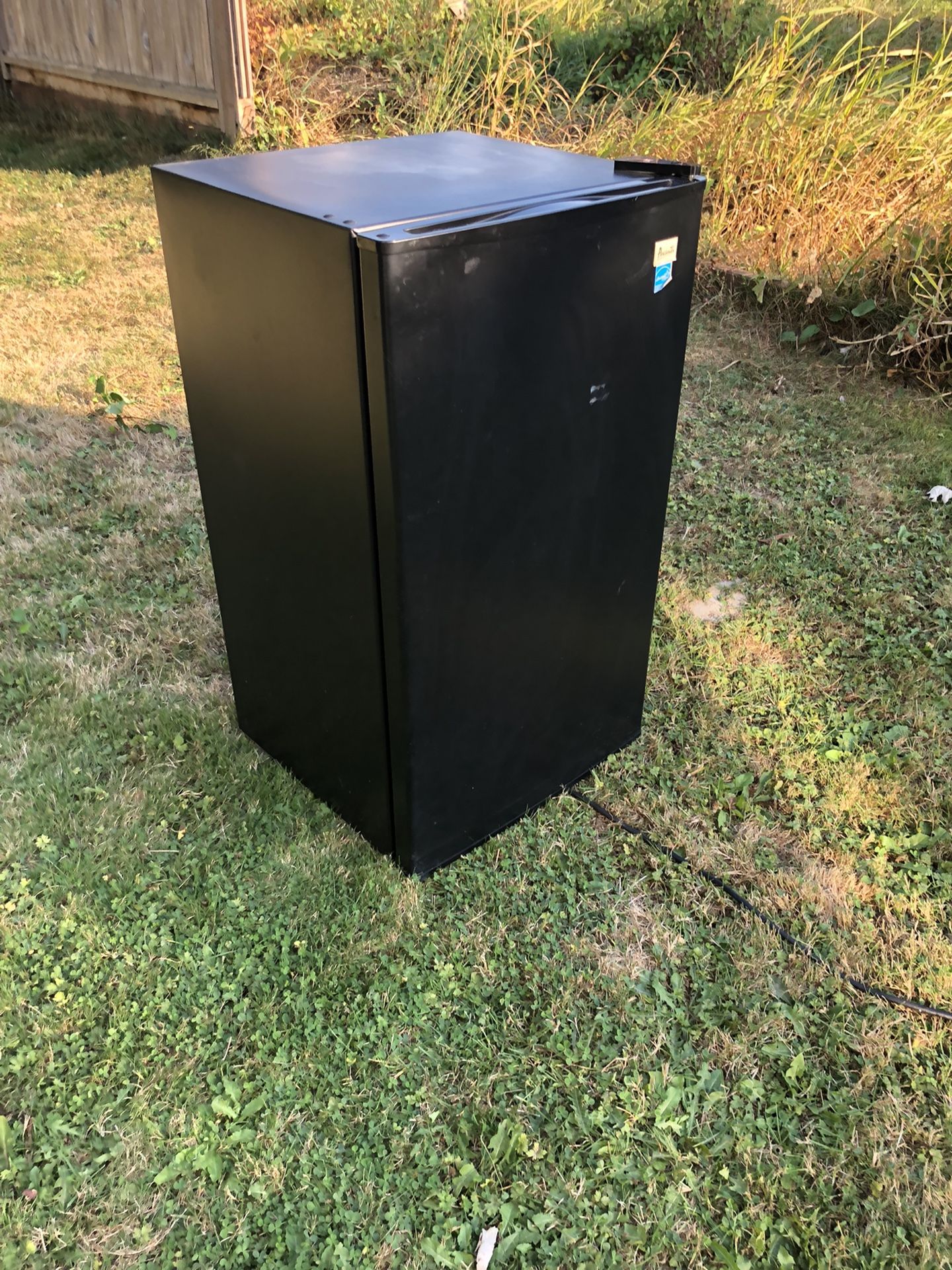 Avanti Black Mini Fridge - Works Great