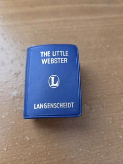 Langenscheidt The Little Webster Dictionary
