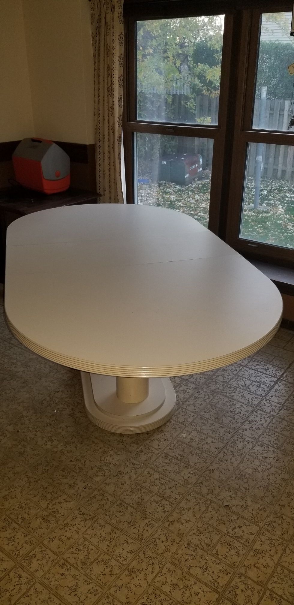 Ivory Laminate kitchen Table