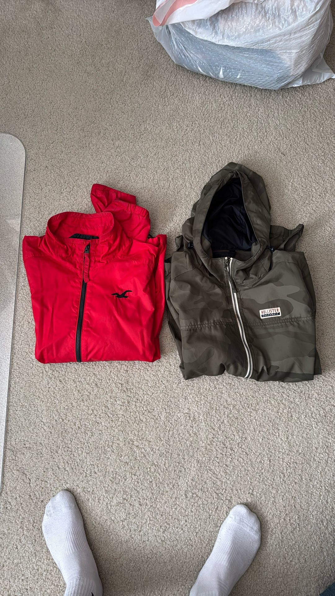 Hollister Windbreakers