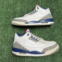 2016 Jordan True Blue 3s size 11 USED