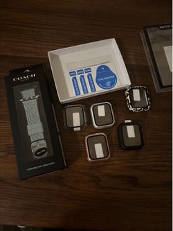 Coach Apple Watch band and face case set