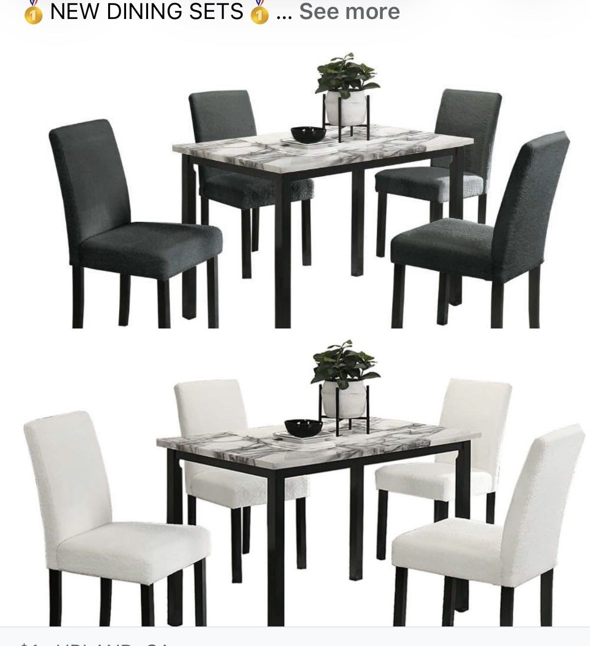 Dining Table Set With Chairs 