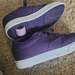 Purple Heelys Women's 9/Mens 7.5