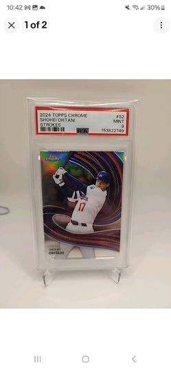 2024 Topps Chrome Shohei Ohtani Strokes #S2 PSA 9