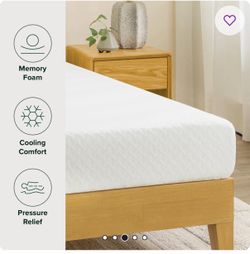 6" Medium Cooling Gel Memory Foam Mattress - Sleep by Wayfair