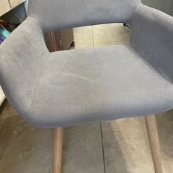 Microfiber Gray Chair 
