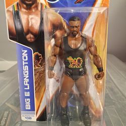 WWE BIG E LANGSTON SUPERSTAR 08 COLLECTIBLE ACTION FIGURE 