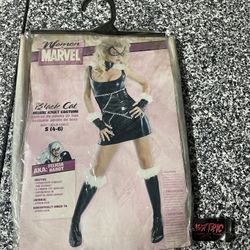 New Marvel Black Cat Halloween Costume Adult Small 