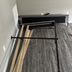 Grey Bed Frame 