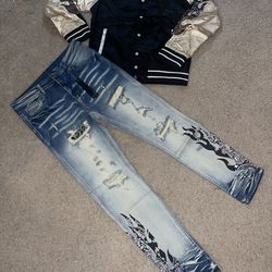 Amiri Jeans & Jacket 