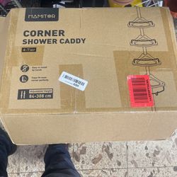 White Or Black CONER SHOWER CADDY 