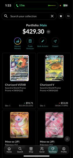 Pokémon cards singles