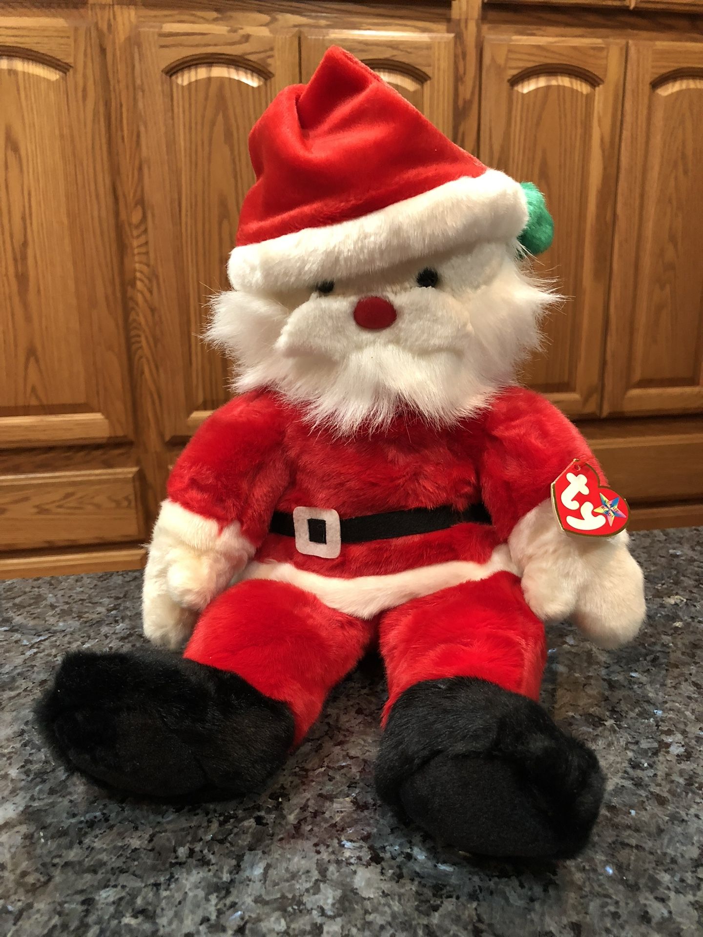 Ty Buddy Beanie Babie Buddy Santa 2000. Brand New Size 14 inches Tall . Brand New With Tags 