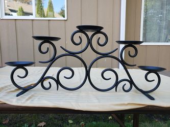 Partylite 5 Pillar Metal Candle Holder