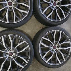 2018 WRX STI rims and tires 