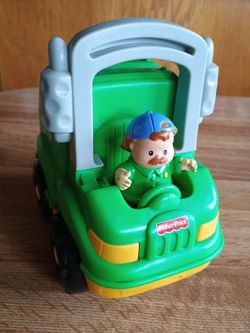 Fisher Price Little People Garbage Truck