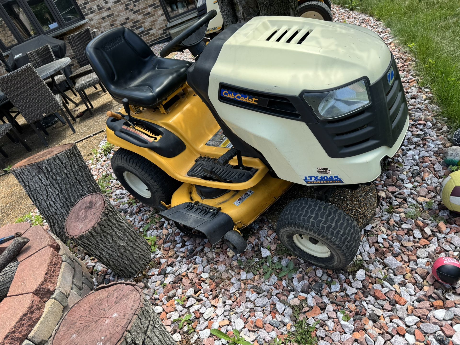 Cub Cadet LTX1045 With 18 HP Kohler Engine Riding Mower