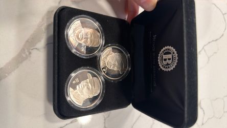 Home Run Heroes Silver Coin Collection with COA